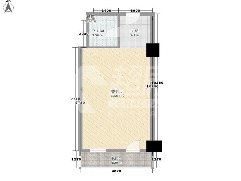 顺明轩二手房户型图