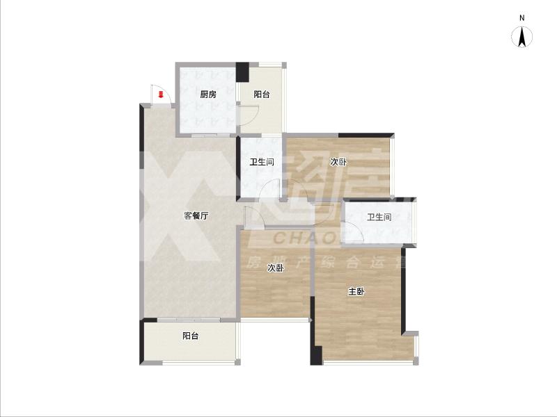 雅居乐花园（大良）二手房户型图