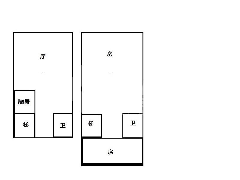 云谷广场（商住楼）二手房户型图