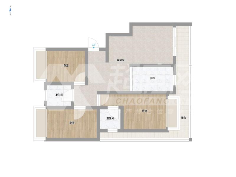 君御花园二手房户型图