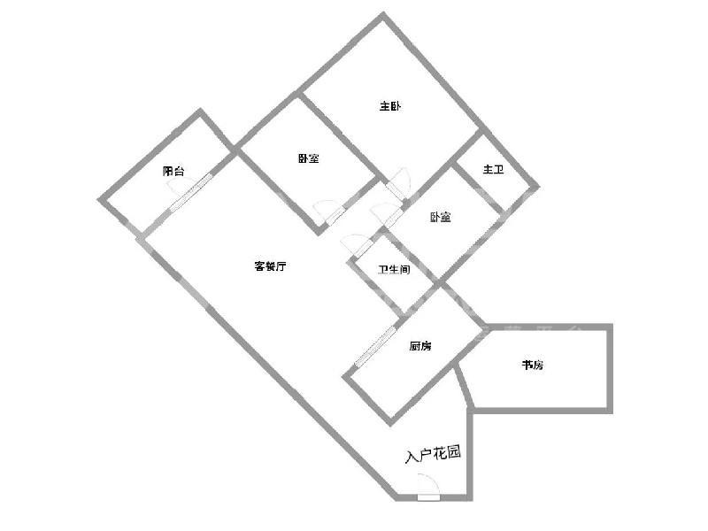 凯茵花园二手房户型图
