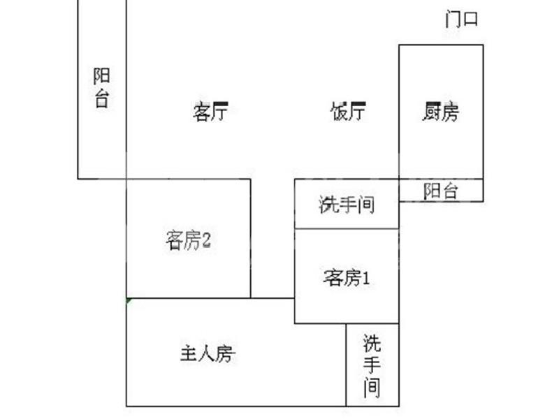 都市经典二手房户型图