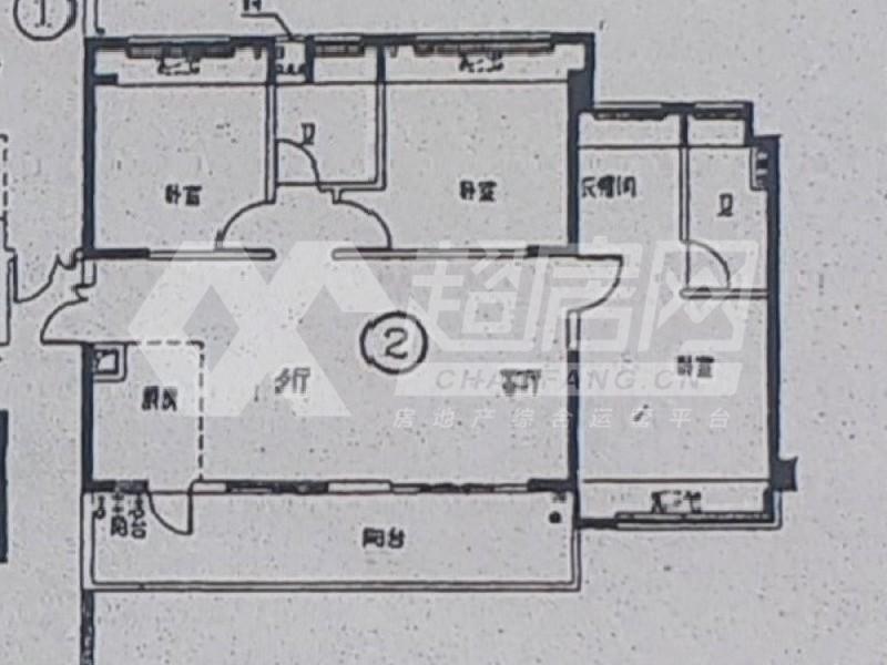 都市经典二手房户型图