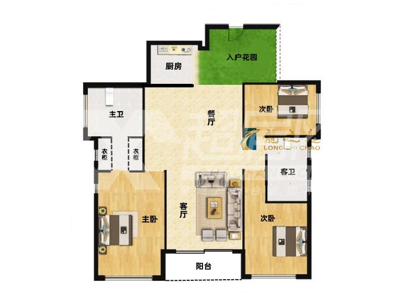 金海岸花园（杏坛）二手房户型图