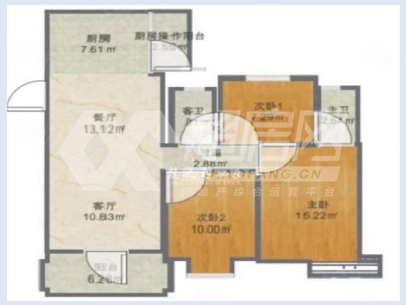 顺宝花园（杏坛）二手房户型图