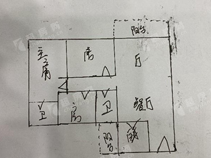 佛山超房网 佛山二手房 顺德区二手房 伦教二手房 二手房详情 户型