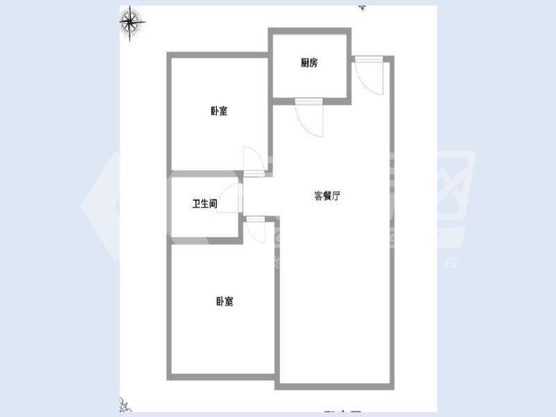 荣华豪苑二手房户型图