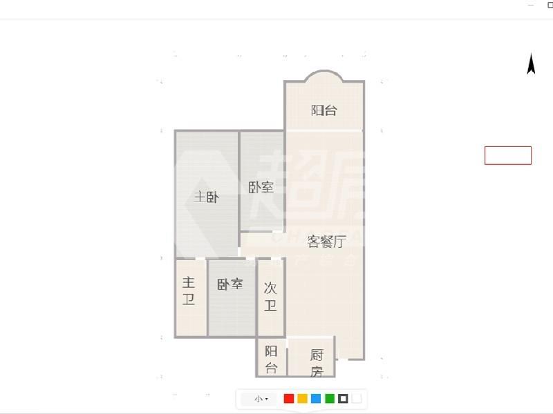 尚湖湾二手房户型图