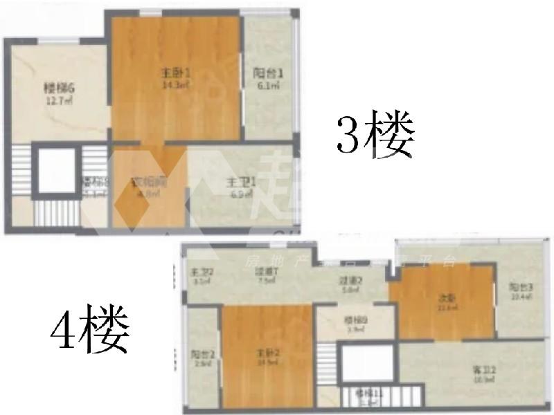 水悦云天二手房户型图