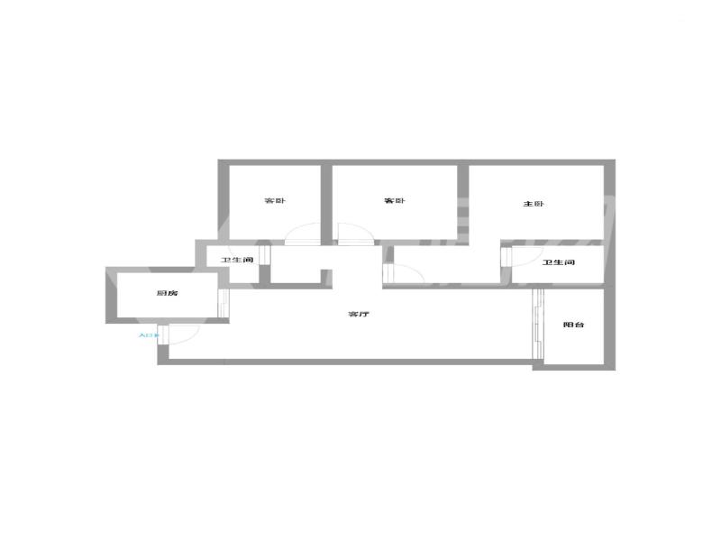 金域滨江（二期）二手房户型图