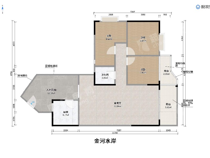 顺德区乐从金河水岸二区住宅