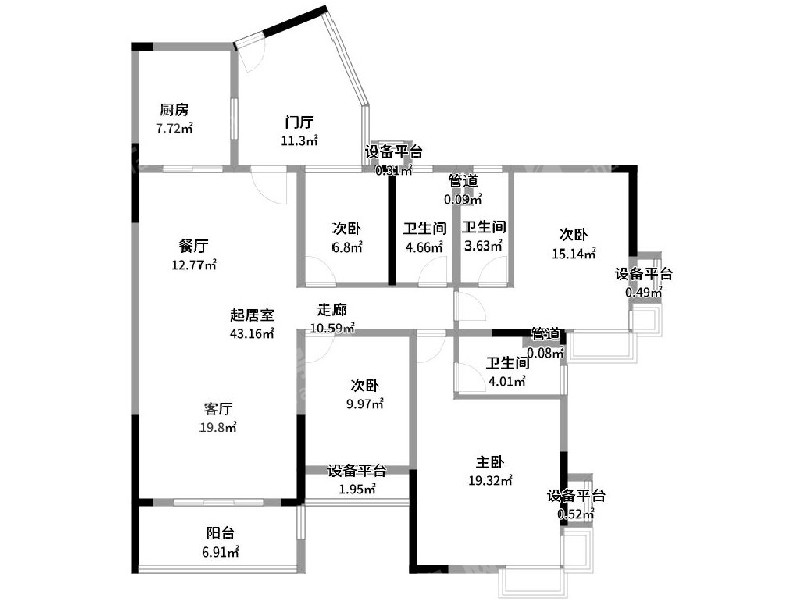 顺德区乐从金威郦都住宅195万