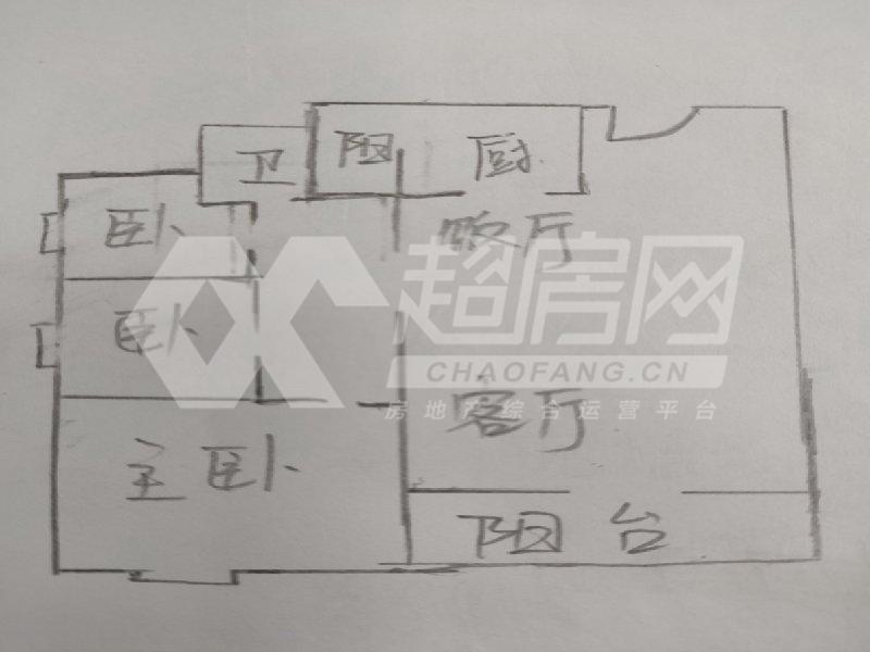 保利百合二手房户型图