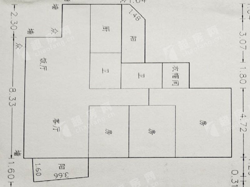 顺德区大良嘉信城市花园二期住宅160万