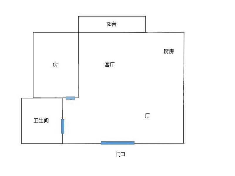 南湖花园二手房户型图