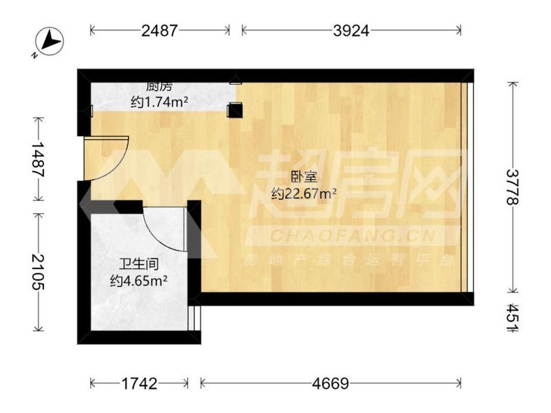 水悦城邦二手房户型图