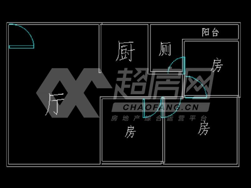 南源商业街二手房户型图