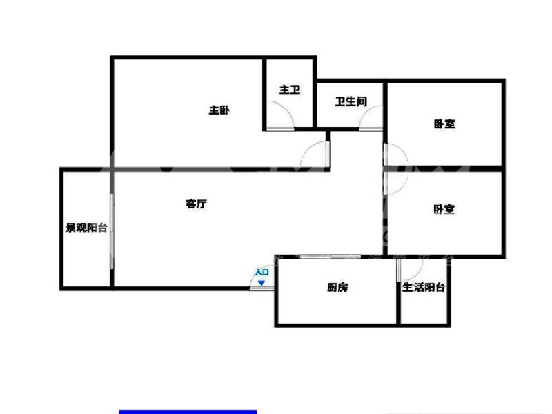 金碧新城二手房户型图