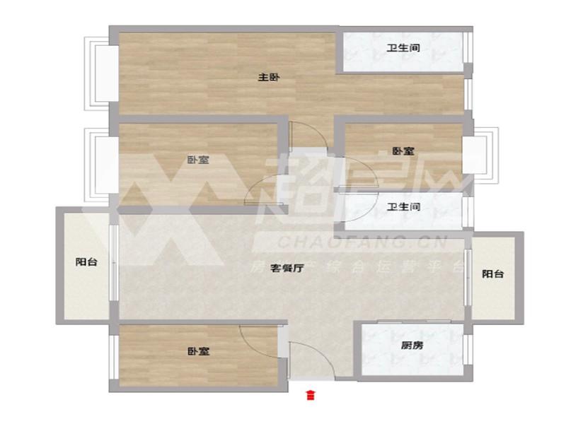 伦教碧桂园珑湾苑二手房户型图