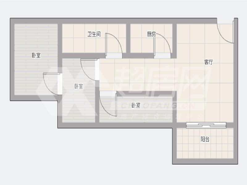 南源商业街二手房户型图