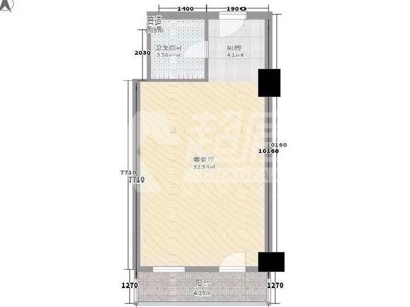 顺明轩二手房户型图