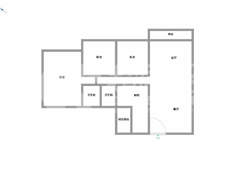 都汇豪庭二手房户型图