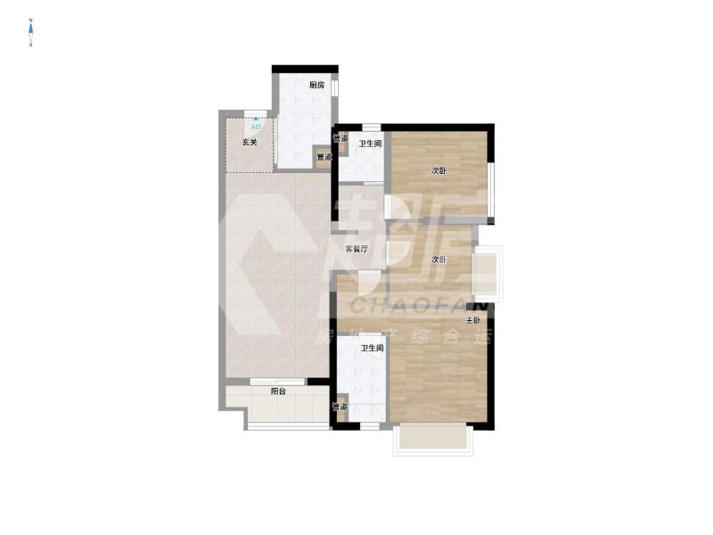 金域滨江（二期）二手房户型图
