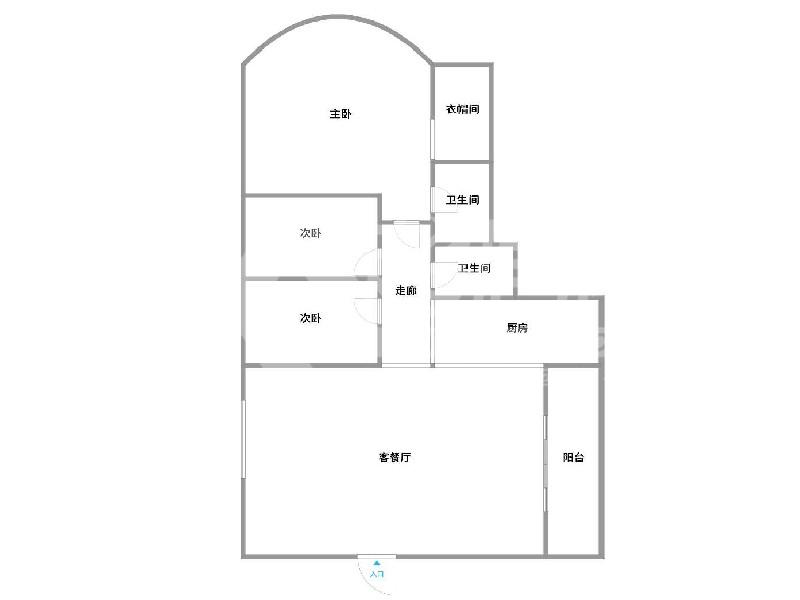 海景苑（大良）二手房户型图