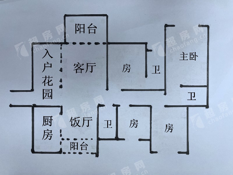 金海岸花园(杏坛)二手房户型图