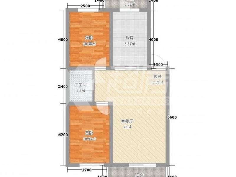 圣堡莱公馆二手房户型图