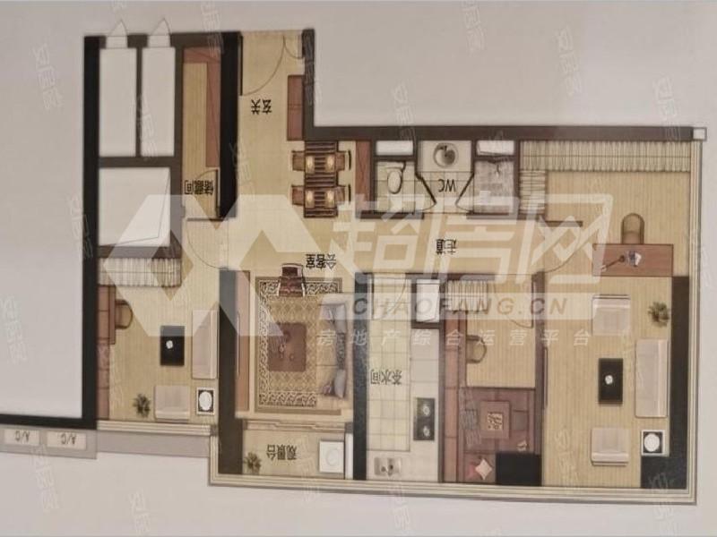 金域滨江（二期）二手房户型图