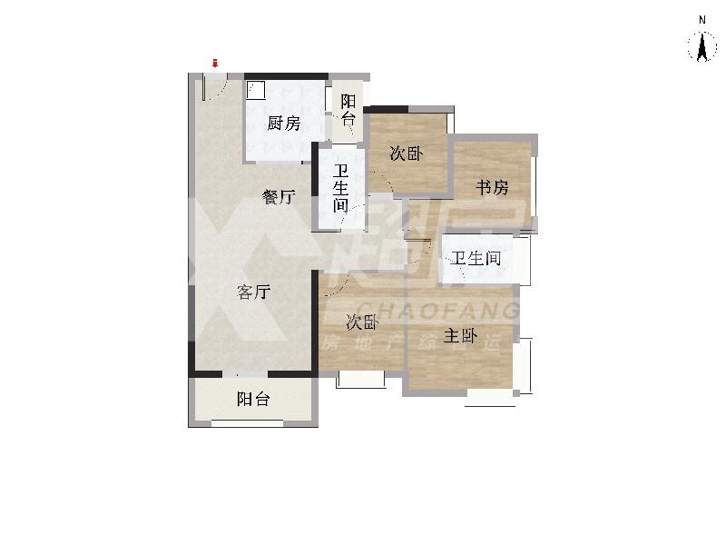 颐安灏景湾二手房户型图