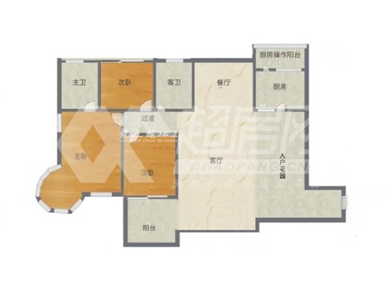 金海岸花园（杏坛）二手房户型图