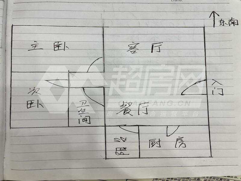 南源花园二手房户型图