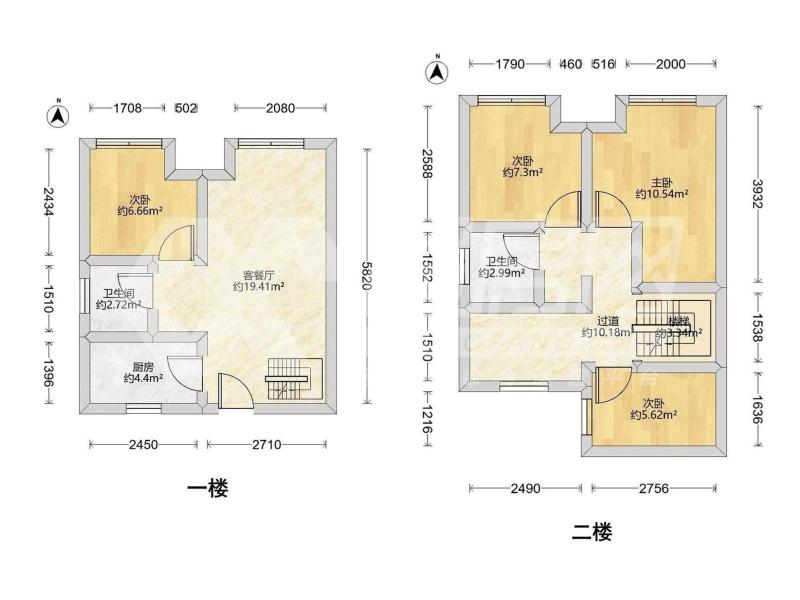 云谷广场（商住楼）二手房户型图