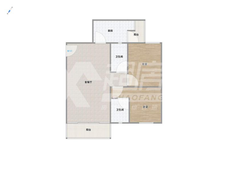 岭岚花园二手房户型图