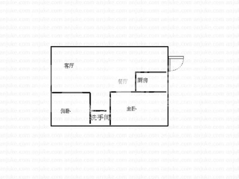昌盛豪苑二手房户型图
