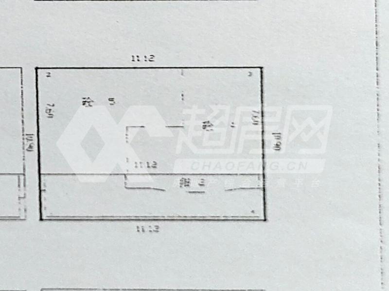 中区居委会二手房户型图