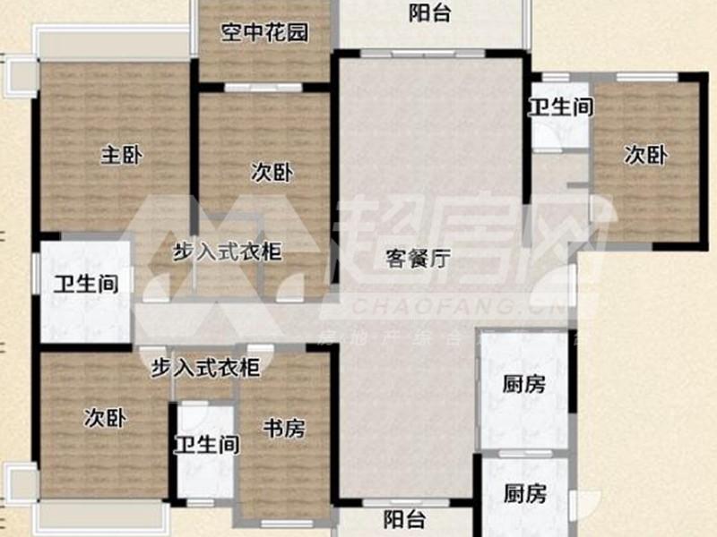 碧桂园观澜苑二手房户型图