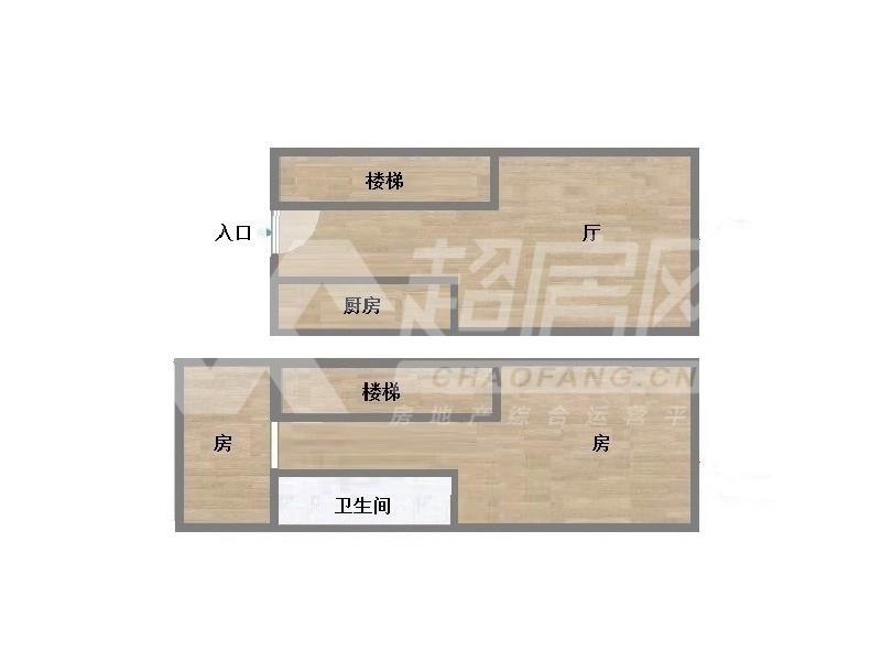 云谷广场（商住楼）二手房户型图