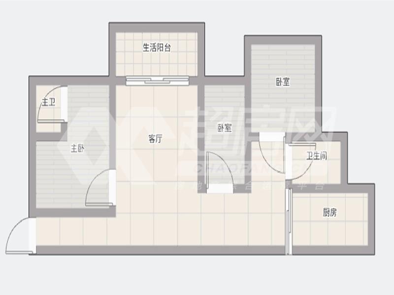 雅晴轩二手房户型图