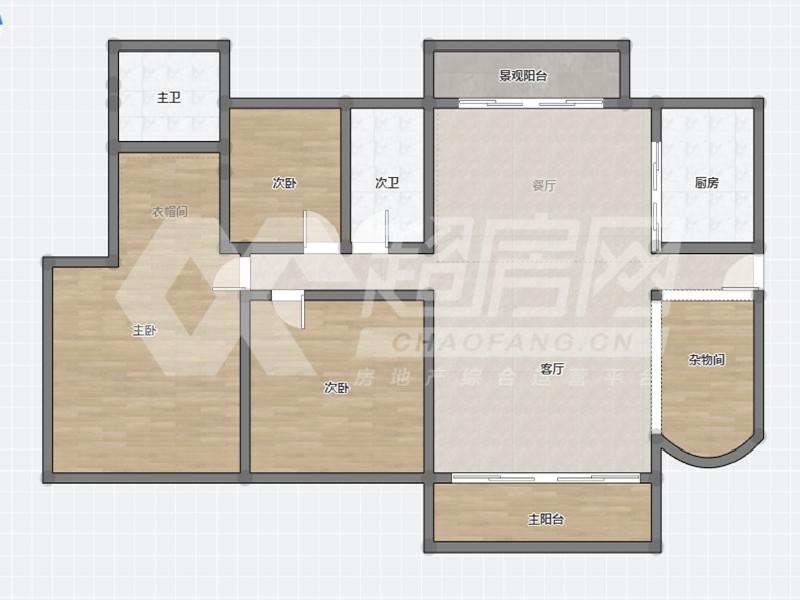 新东方花园二手房户型图