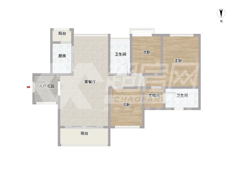 金域天下二手房户型图