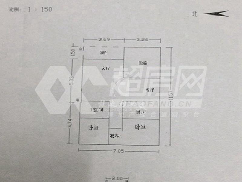 金泉阁二手房户型图