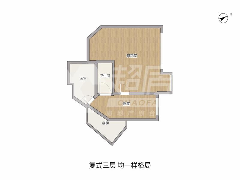 东林美域二手房户型图