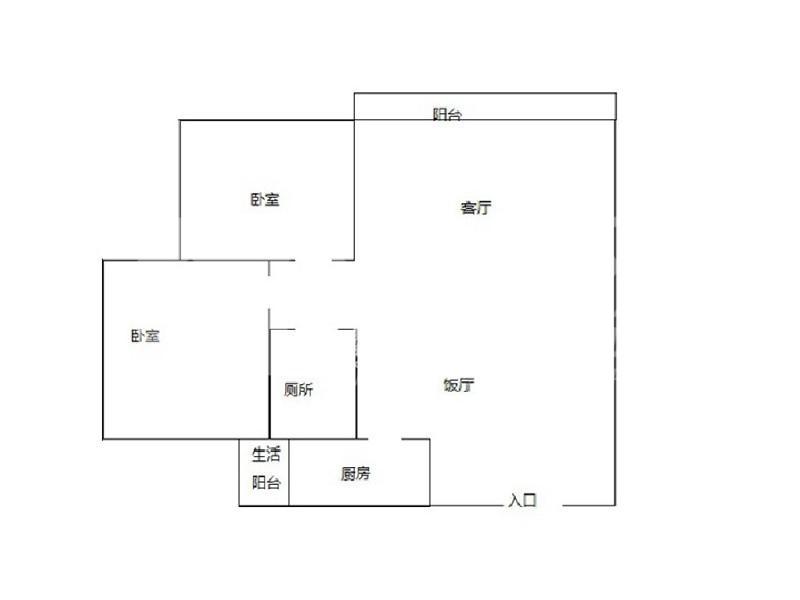 星座尚筑二手房户型图