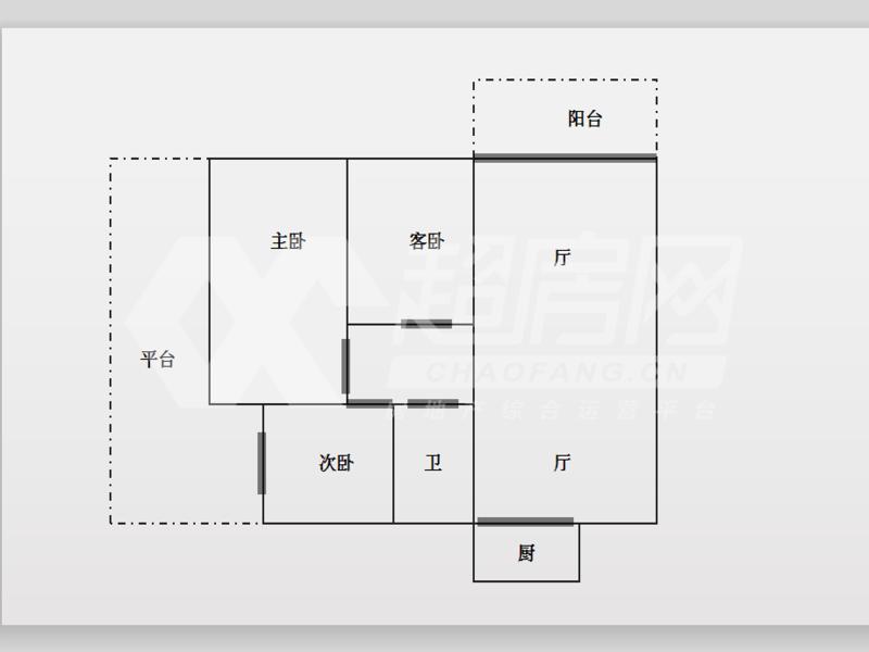 荟峰二手房户型图