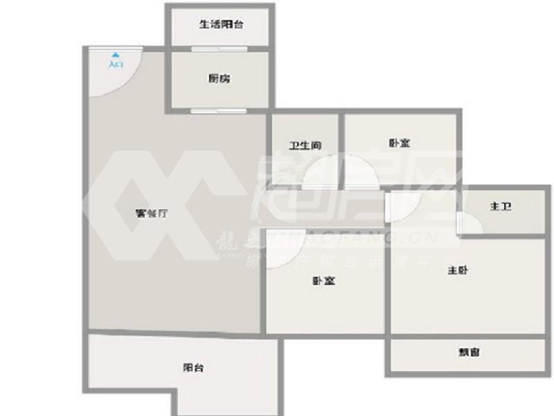 涛汇御河湾二手房户型图