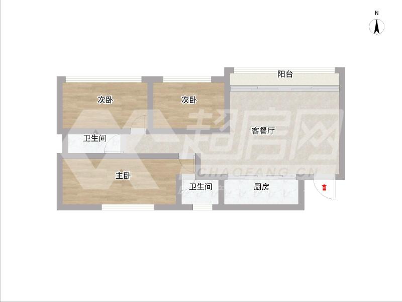 凯旋楼二手房户型图