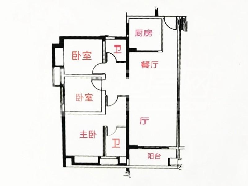 碧桂园凤怡苑二手房户型图